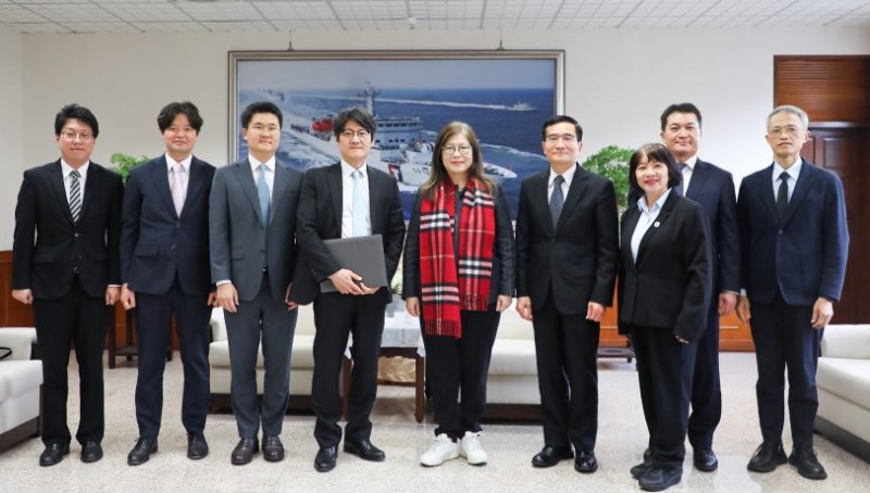 駐臺北韓國代表部率團訪海委會：安全合作與棒球競技的「Magic Balance」共識