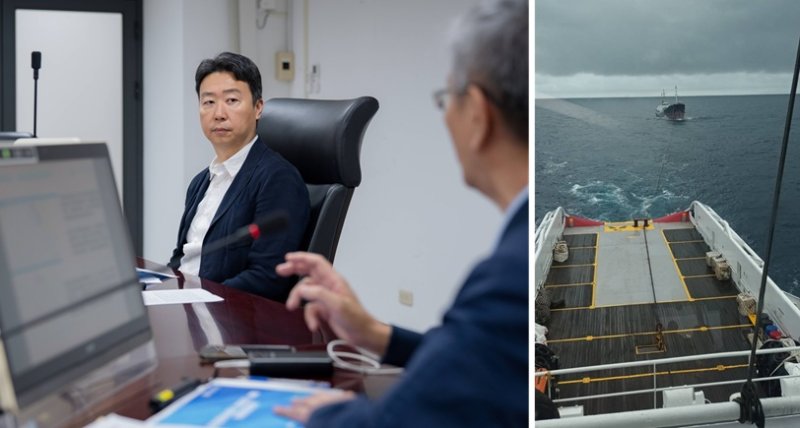 陳世凱親赴高雄港視導「寶瓶星」號貨輪海難應變情形   要求次標準船嚴格監管