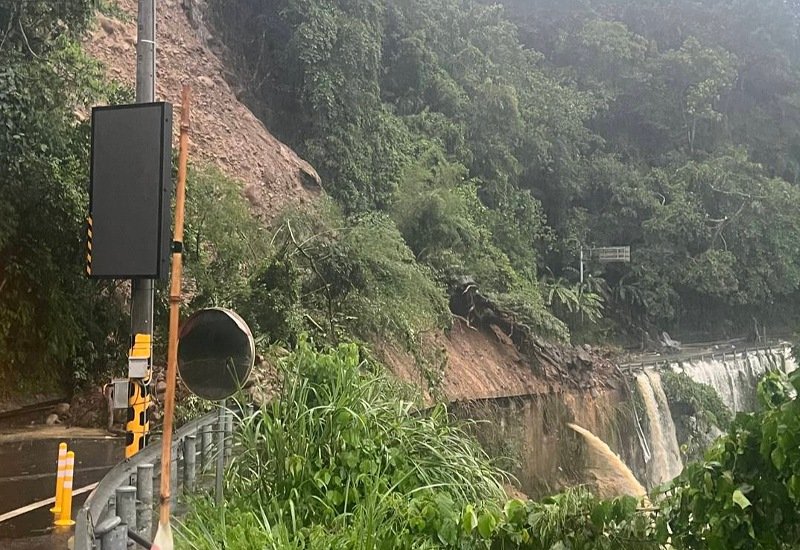 巴威颱風重創苗栗山區　11條道路封閉、撤離458人　泰安、南庄、獅潭12日停班停課