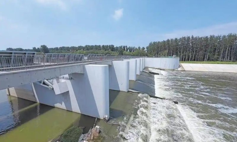 北京最大蓄洪公園迎戰汛期 溫榆河可蓄洪1200萬立方米