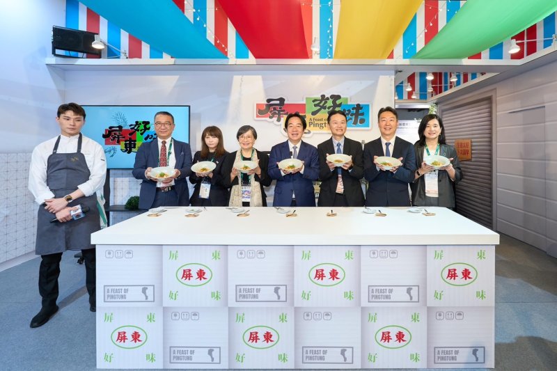 屏東好味登場台北世貿一館  2026台灣美食展屏東館開幕 展現南國食材與職人創意