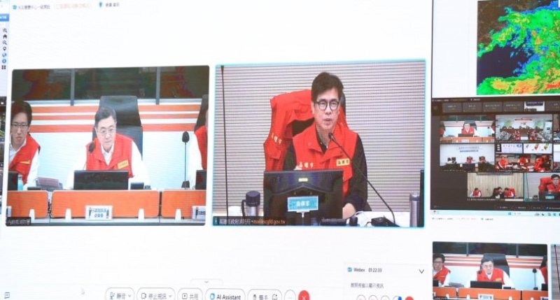 陳其邁主持豪雨災害應變中心第二次工作會議  向中央爭取農漁損全品項救助及受災戶補助 