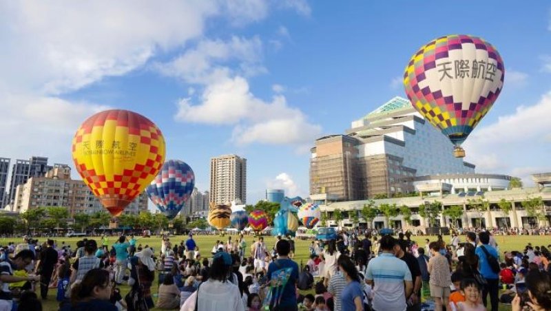 臺南熱氣球派對9月5至6日市府廣場登場