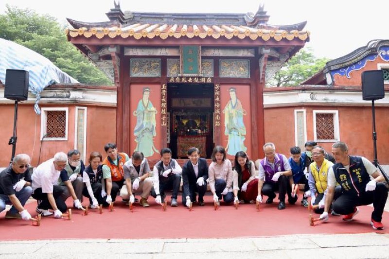 台南三百年國定古蹟五妃廟啟動修復