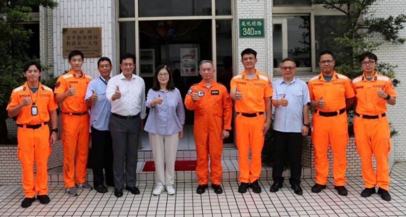 海巡吊掛部隊海上、離島後送據點就在松山機場  管碧玲：遷建松機不能只有概念、沒有計畫