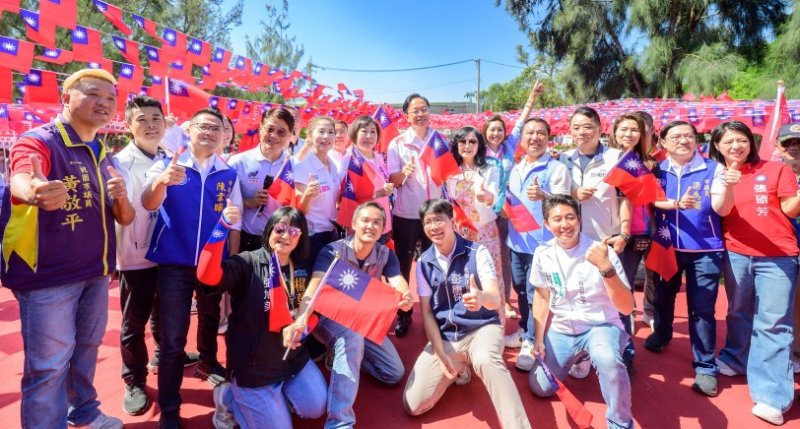 桃園雙十升旗熱鬧登場！張善政：持續努力不負市民期待  攜手城市向前行