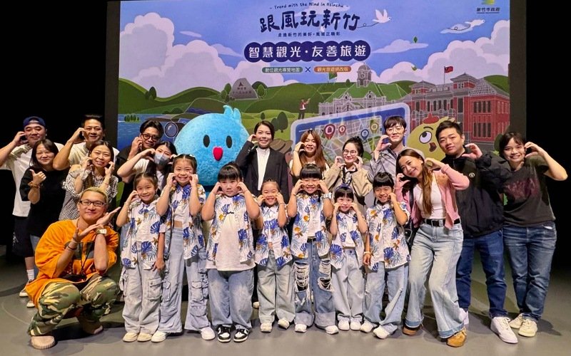 新竹市智慧觀光全新上線！     高虹安宣佈新版旅遊網、數位導覽地圖啟動
