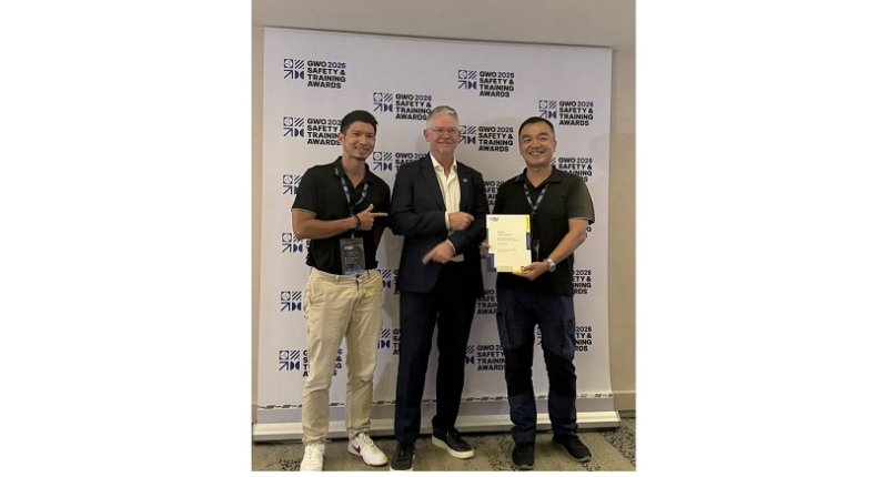 台灣唯一！海洋專區連續三年獲全球風能組織（GWO）亞太地區高度讚揚，專業培訓實力持續獲國際肯定